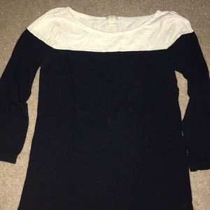 JCrew color block top